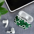 Aotearoa Maori Kowhaiwhai AirPods Case Kakariki Puhoro and Patiki