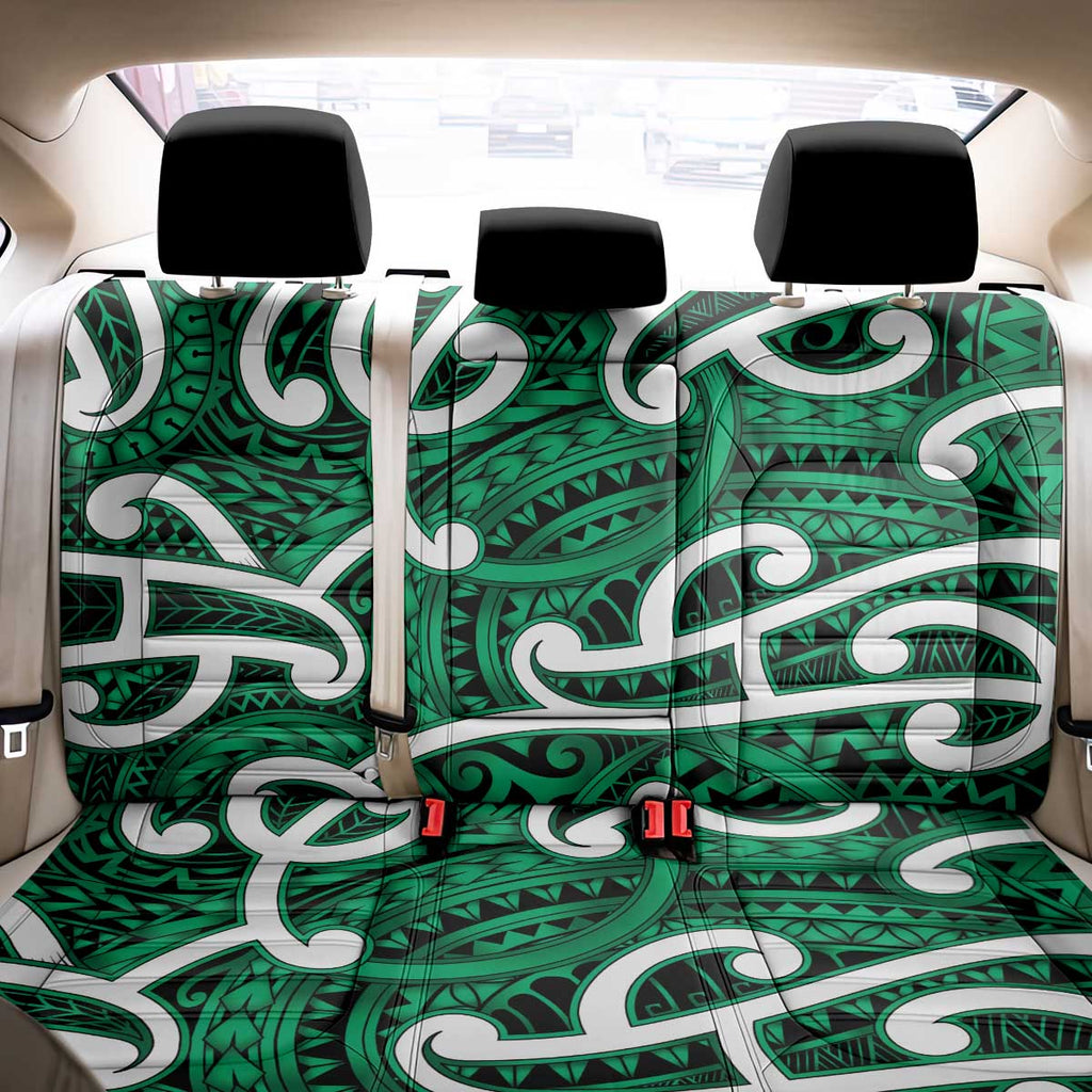 Aotearoa Maori Kowhaiwhai Back Car Seat Cover Kakariki Puhoro and Patiki