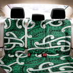 Aotearoa Maori Kowhaiwhai Back Car Seat Cover Kakariki Puhoro and Patiki