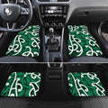 Aotearoa Maori Kowhaiwhai Car Mats Kakariki Puhoro and Patiki