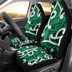 Aotearoa Maori Kowhaiwhai Car Seat Cover Kakariki Puhoro and Patiki