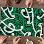 Aotearoa Maori Kowhaiwhai Puzzle Kakariki Puhoro and Patiki