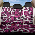Aotearoa Maori Kowhaiwhai Back Car Seat Cover Mawhero Puhoro and Patiki
