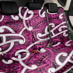 Aotearoa Maori Kowhaiwhai Back Car Seat Cover Mawhero Puhoro and Patiki