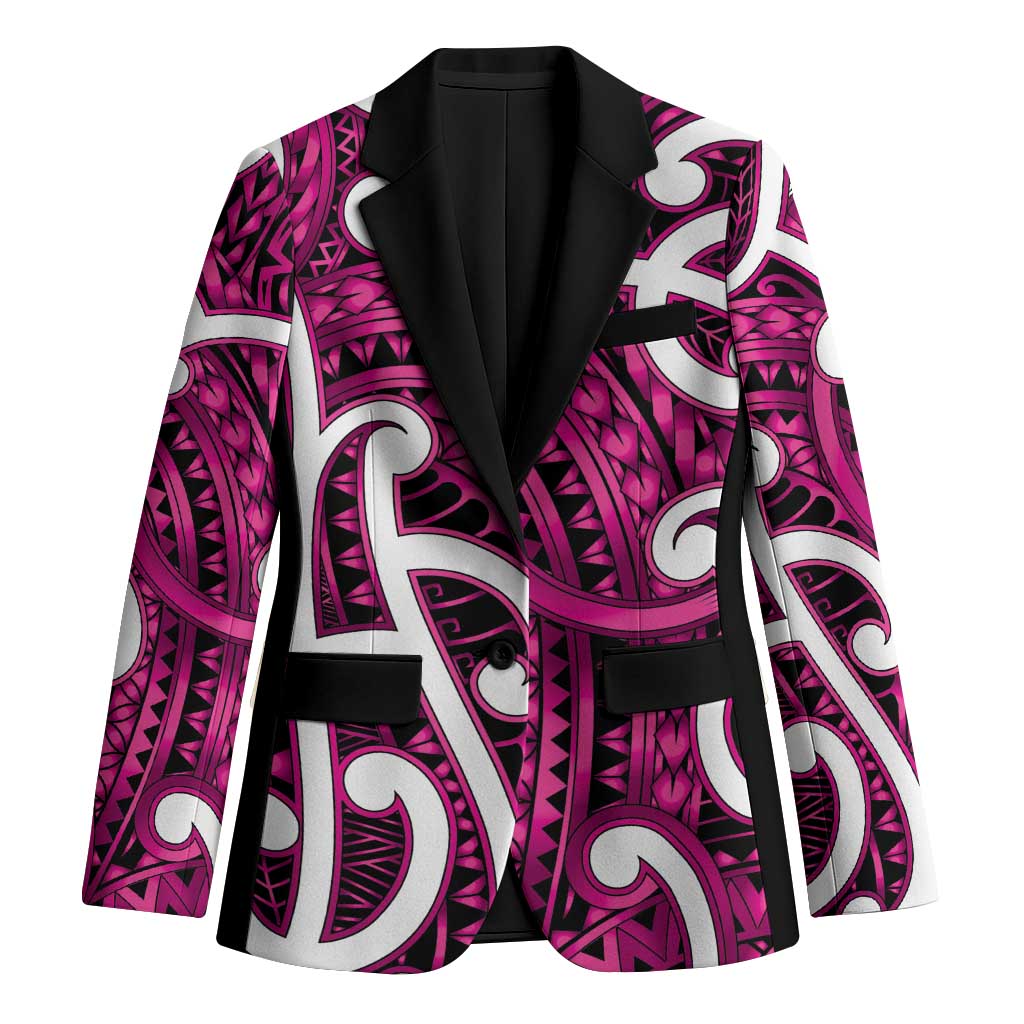 Aotearoa Maori Kowhaiwhai Blazer Mawhero Puhoro and Patiki