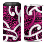 Aotearoa Maori Kowhaiwhai 4 in 1 Can Cooler Tumbler Mawhero Puhoro and Patiki