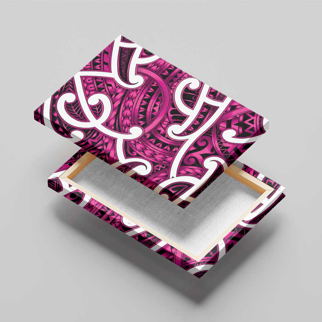Aotearoa Maori Kowhaiwhai Canvas Wall Art Mawhero Puhoro and Patiki