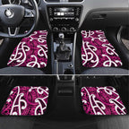 Aotearoa Maori Kowhaiwhai Car Mats Mawhero Puhoro and Patiki