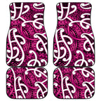 Aotearoa Maori Kowhaiwhai Car Mats Mawhero Puhoro and Patiki