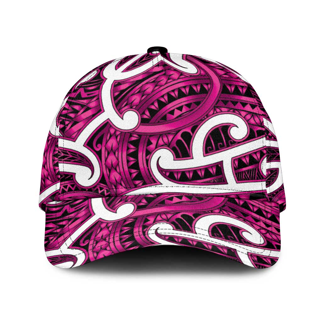 Aotearoa Maori Kowhaiwhai Classic Cap Mawhero Puhoro and Patiki