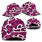 Aotearoa Maori Kowhaiwhai Classic Cap Mawhero Puhoro and Patiki