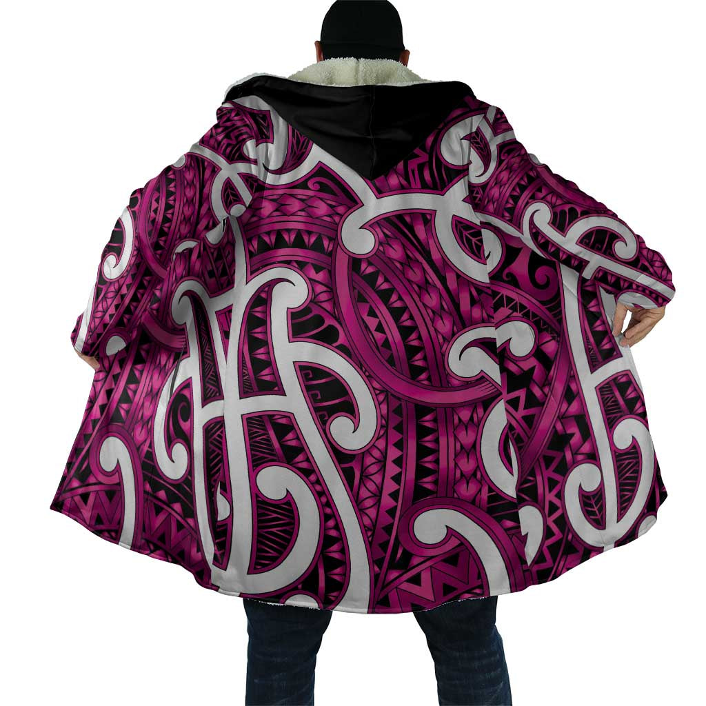Aotearoa Maori Kowhaiwhai Cloak Mawhero Puhoro and Patiki