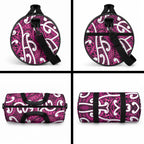 Aotearoa Maori Kowhaiwhai Duffle Bag Mawhero Puhoro and Patiki