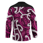 Aotearoa Maori Kowhaiwhai Hockey Jersey Mawhero Puhoro and Patiki