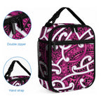 Aotearoa Maori Kowhaiwhai Lunch Bag Mawhero Puhoro and Patiki
