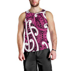 Aotearoa Maori Kowhaiwhai Men Tank Top Mawhero Puhoro and Patiki