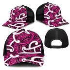 Aotearoa Maori Kowhaiwhai Mesh Trucker Cap Mawhero Puhoro and Patiki