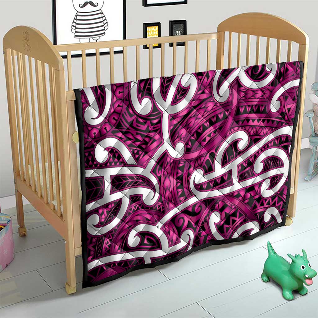Aotearoa Maori Kowhaiwhai Quilt Mawhero Puhoro and Patiki