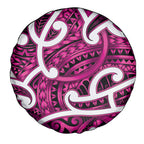 Aotearoa Maori Kowhaiwhai Spare Tire Cover Mawhero Puhoro and Patiki
