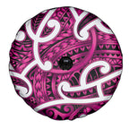 Aotearoa Maori Kowhaiwhai Spare Tire Cover Mawhero Puhoro and Patiki