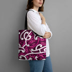 Aotearoa Maori Kowhaiwhai Tote Bag Mawhero Puhoro and Patiki