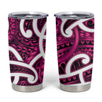Aotearoa Maori Kowhaiwhai Tumbler Cup Mawhero Puhoro and Patiki