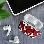 Aotearoa Maori Kowhaiwhai AirPods Case Whero Puhoro and Patiki