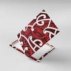 Aotearoa Maori Kowhaiwhai Canvas Wall Art Whero Puhoro and Patiki