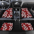 Aotearoa Maori Kowhaiwhai Car Mats Whero Puhoro and Patiki