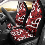 Aotearoa Maori Kowhaiwhai Car Seat Cover Whero Puhoro and Patiki