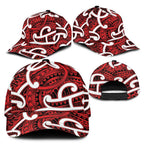 Aotearoa Maori Kowhaiwhai Classic Cap Whero Puhoro and Patiki