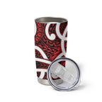 Aotearoa Maori Kowhaiwhai Tumbler Cup Whero Puhoro and Patiki