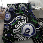 Torres Strait Islander Aboriginal Dot Painting Personalised Bedding Set