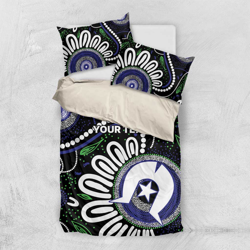 Torres Strait Islander Aboriginal Dot Painting Personalised Bedding Set