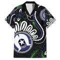 Torres Strait Islander Aboriginal Dot Painting Personalised Hawaiian Shirt