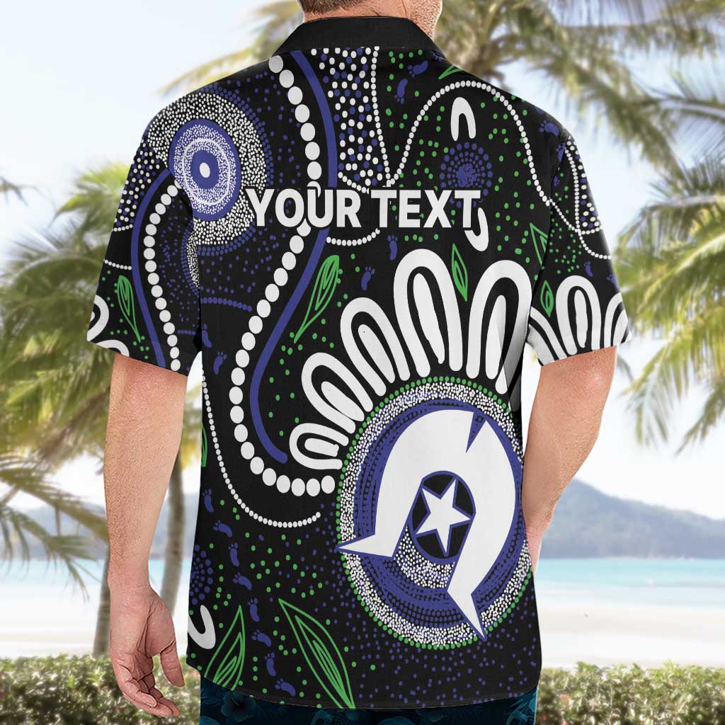 Torres Strait Islander Aboriginal Dot Painting Personalised Hawaiian Shirt