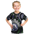 Torres Strait Islander Aboriginal Dot Painting Personalised Kid T Shirt