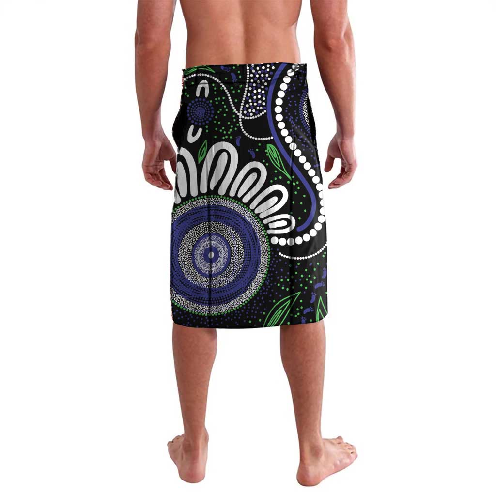 Torres Strait Islander Aboriginal Dot Painting Personalised Lavalava