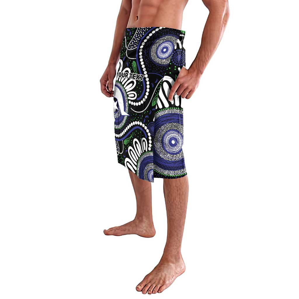 Torres Strait Islander Aboriginal Dot Painting Personalised Lavalava