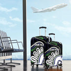 Torres Strait Islander Aboriginal Dot Painting Personalised Luggage Cover