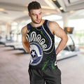 Torres Strait Islander Aboriginal Dot Painting Personalised Men Tank Top