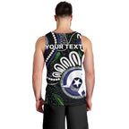 Torres Strait Islander Aboriginal Dot Painting Personalised Men Tank Top
