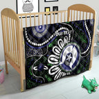 Torres Strait Islander Aboriginal Dot Painting Personalised Quilt