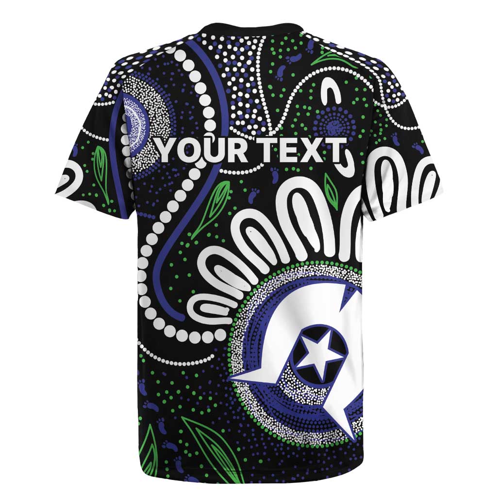 Torres Strait Islander Aboriginal Dot Painting Personalised Rugby Jersey