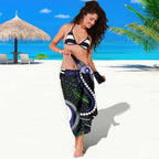 Torres Strait Islander Aboriginal Dot Painting Personalised Sarong