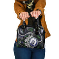Torres Strait Islander Aboriginal Dot Painting Personalised Shoulder Handbag