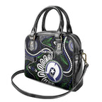 Torres Strait Islander Aboriginal Dot Painting Personalised Shoulder Handbag