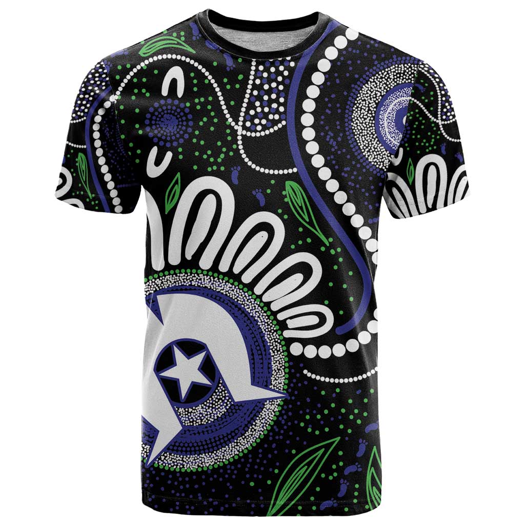 Torres Strait Islander Aboriginal Dot Painting Personalised T Shirt