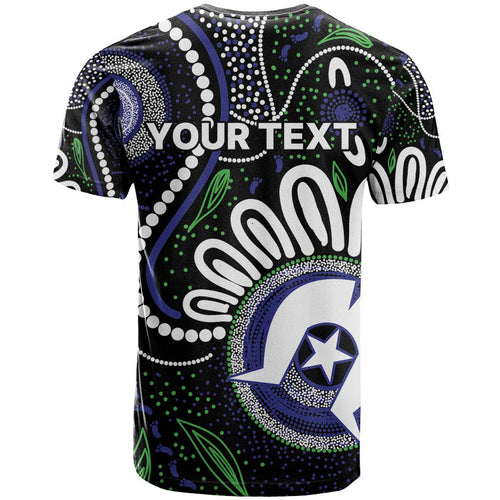Torres Strait Islander Aboriginal Dot Painting Personalised T Shirt