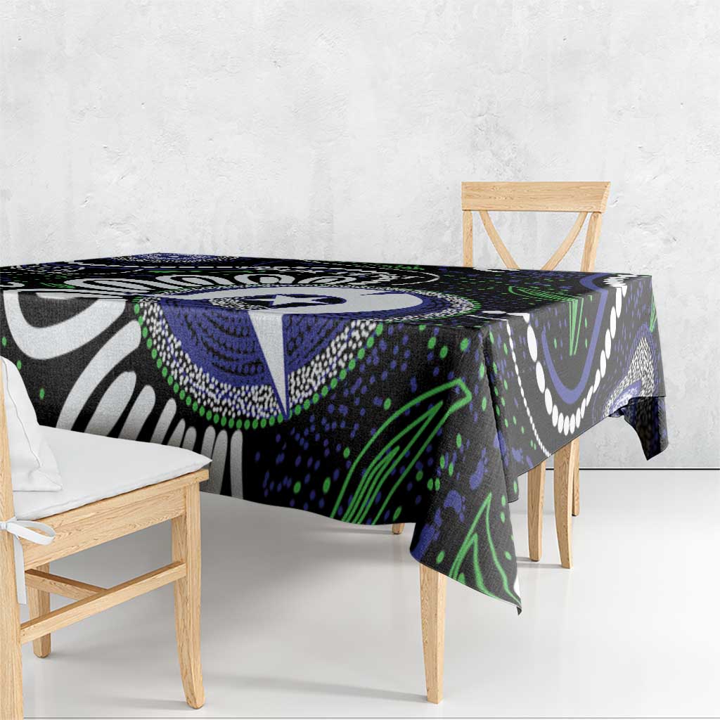 Torres Strait Islander Aboriginal Dot Painting Personalised Tablecloth
